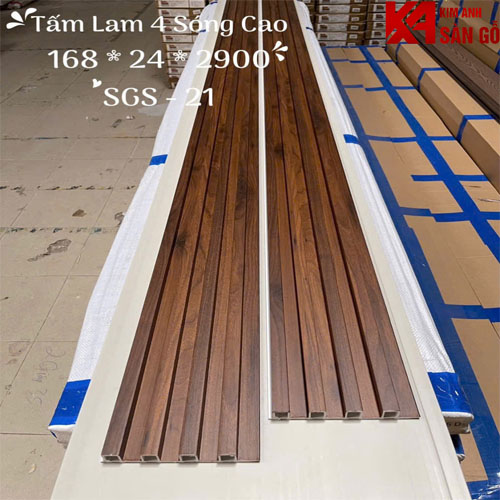 Tấm Ốp Tường Lam 4 Sóng Cao SG-21